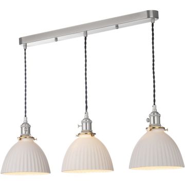 Dar Lighting Hadano HAD3661-09 Pendelleuchte 3x40w/e14 ip20
