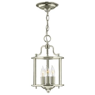 Elstead Lighting GENTRY HK-GENTRY-P-S-PN Pendelleuchte 3x60W/E14