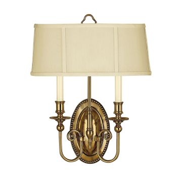 Hinkley Lighting CAMBRIDGE HK-CAMBRIDGE2-B Wandleuchte 2x40W/E14