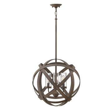 Hinkley Lighting CARSON HK-CARSON-3P Pendelleuchte 3x40W/E14 IP44