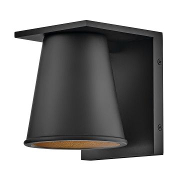 Hinkley Lighting Hans HK-HANS-S-BLK Wandleuchte 1x8W/GU10 2700K 560lm IP44