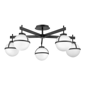 Hinkley Lighting Hollis HK-HOLLIS-5-O-BK Deckenlampe 5x40 W/E14 ip44