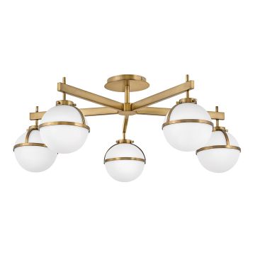 Hinkley Lighting Hollis HK-HOLLIS-5-O-HB Deckenlampe 5x40 W/E14 ip44