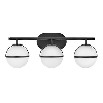 Hinkley Hollis HK-HOLLIS3-O-BK-BATH Wandleuchte 3x60W/E14 IP44