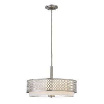 Hinkley Jules HK-JULES-3P-BN Pendelleuchte 3x60W/E27