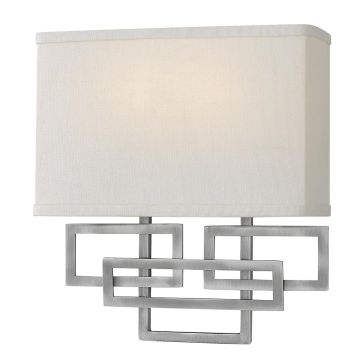 Hinkley Lighting LANZA HK-LANZA2-AN Wandleuchte 2x60W/E14