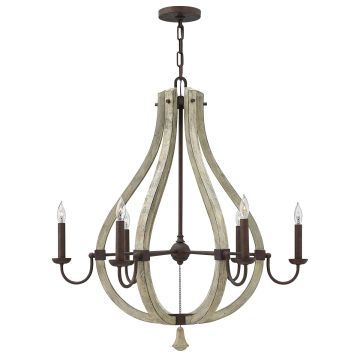 Hinkley Lighting MIDDLEFIELD HK-MIDDLEFIELD6 Kronleuchter 6x60W/E14