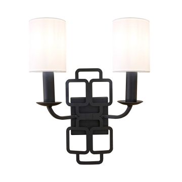 Hinkley Sabina HK-SABINA2-BK Wandleuchte 2x40W/E14