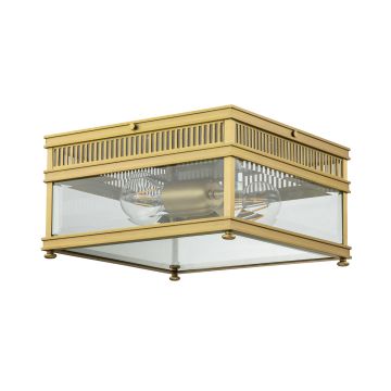 Elstead Lighting Holborn HOLBORN-F-BB Deckenleuchte 2x60 W/E27 ip44