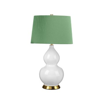 Elstead Lighting Isla ISLA-AB-TL-GREEN Tischleuchte 1x60 W/E27