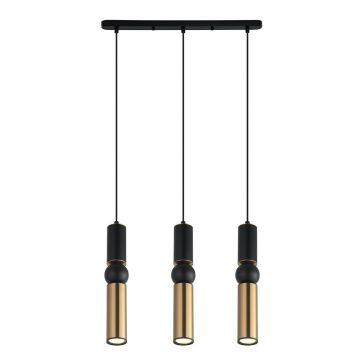Italux ISIDORA PND-14290-3A-BK-BRO Pendelleuchte 3x25W/GU10 IP20