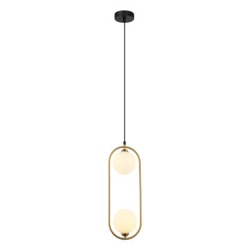 Italux LUPUS PND-3965-2-BRO Pendelleuchte 2x25W/G9 IP20