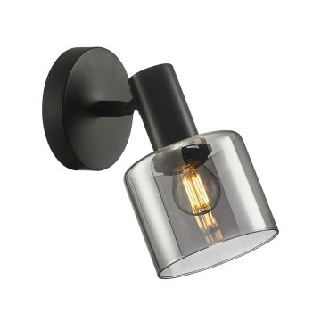 Italux SANTIA WL-65342-1 BK+SG Wandleuchte 1x40W/E27 IP20