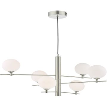 Dar Lighting Jasper JAS0646 Pendelleuchte 6x25w/g9
