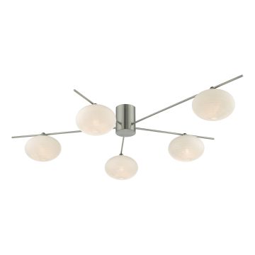 Dar Lighting JASPER JAS5446 Deckenlampe 5x25W/G9 IP20