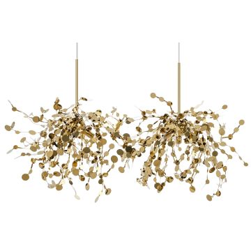 King Home MONETE JD8653-2.GOLD Pendelleuchte 6x30W/G9 IP20