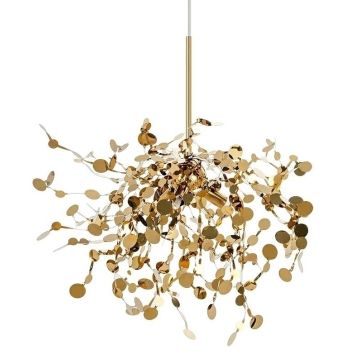 King Home MONETE SINGLE JD8653-1.GOLD Pendelleuchte 3x30W/G9 IP20