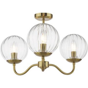 Dar Lighting Jocelyn JOC5342 Deckenlampe 3x40w/E14