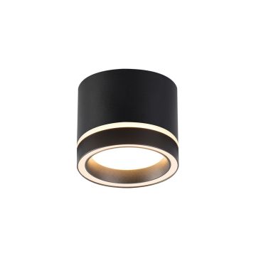 Light Prestige Kendal LP-6331/1SM R2 BK Aufbau-Downlight 1x7W/GX53 IP20