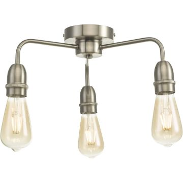Dar Lighting Kiefer KIE5346 Deckenlampe 3x60w/e27 ip20