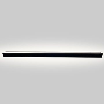 Light Prestige Bodo LP-789/1W 90 BK Wandleuchte 1x12W/LED 3000K|4000K|6000K 2583lm IP54