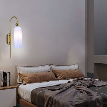 Light Prestige Piega LP-939/1W white Wandleuchte 1x40W/E14 IP20