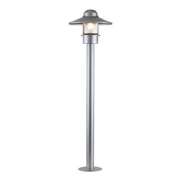 Elstead Lighting Klampenborg KLAMPENBORG-BOL-SIL Stehlampe 1x60W/E27 IP44