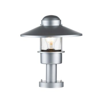 Elstead Lighting Klampenborg KLAMPENBORG-PED-SIL Stehlampe 1x60W/E27 IP44