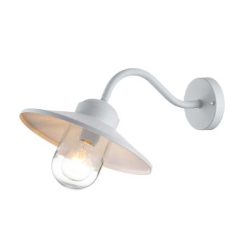 Elstead Lighting Klampenborg KLAMPENBORG-WHT Wandleuchte 1x60W/E27 IP44