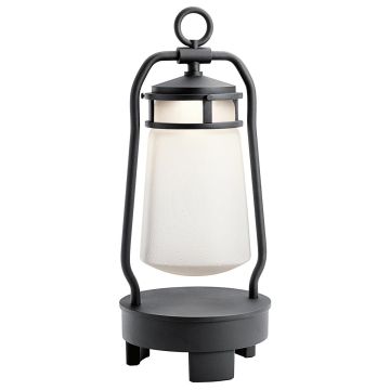 Elstead Lighting LYNDON KL-LYNDON-BT-A-BK Tischleuchte 3x3W/LED 3000K 250LM IP44