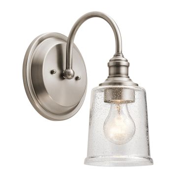 Elstead Lighting WAVERLY KL-WAVERLY1-CLP Wandleuchte 1x60W/E27