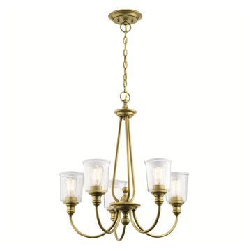 Elstead Lighting WAVERLY KL-WAVERLY5-NBR Kronleuchter 3x60W/E27
