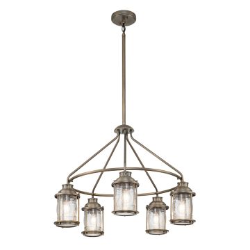 Kichler Ashland Bay KL-ASHLANDBAY-5P-BU Kronleuchter 5x60W/E27 IP44