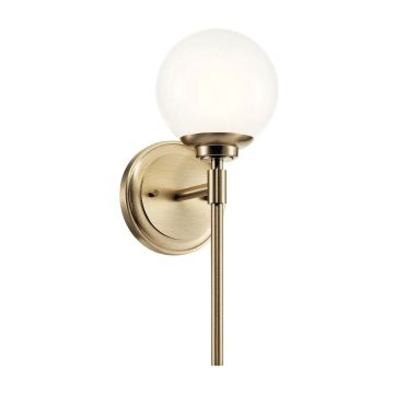 Kichler Benno KL-BENNO1-CPZ Wandleuchte 1x3W/G9 3000K 300lm IP44