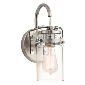 Kichler BRINLEY KL-BRINLEY1-NI Wandleuchte 1x60W/E27