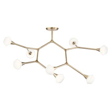 Kichler Cassius KL-CASSIUS-8P-CPZ Deckenlampe 8x3W/G9 3000K 300lm