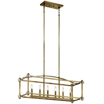 Kichler CAYDEN KL-CAYDEN-ISLE Pendelleuchte 6x60W/E14