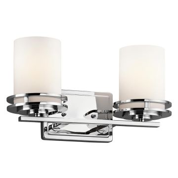 Kichler HENDRIK KL-HENDRIK2-BATH Wandleuchte 2x3,5W/G9 2x320LM IP44