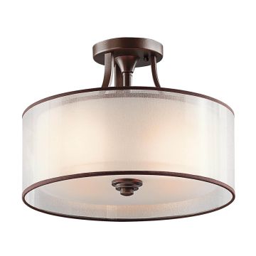Kichler LACEY KL-LACEY-SF-MB Deckenlampe 3x60W/E27