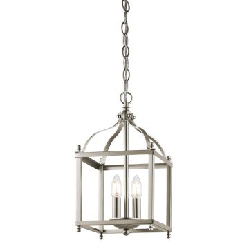 Kichler LARKIN KL-LARKIN-P-S-NI Pendelleuchte 2x60W/E14