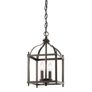 Kichler LARKIN KL-LARKIN-P-S-OZ Pendelleuchte 2x60W/E14