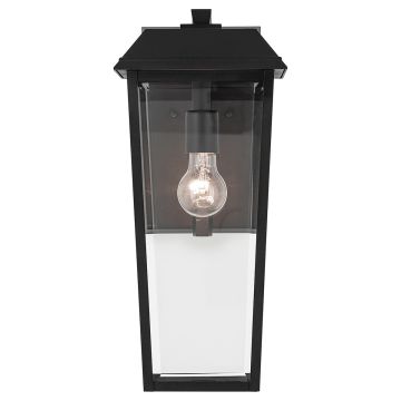 Kichler Mathus KL-MATHUS2-M-BK Wandleuchte 1x60W/E27 ip44