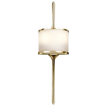 Kichler MONA KL-MONA-S-PB Wandleuchte 2x3,5W/G9 320LM IP44