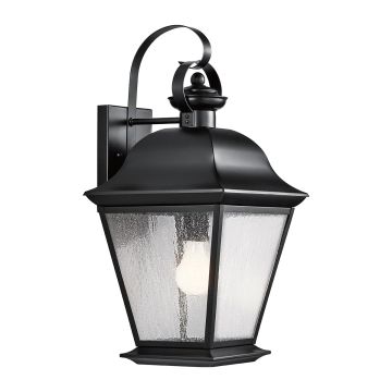 Kichler Mount Vernon KL-MOUNT-VERNON2-L-BK Wandleuchte 1x60W/E27 ip44