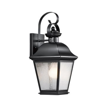 Kichler Mount Vernon KL-MOUNT-VERNON2-M-BK Wandleuchte 1x60W/E27 ip44