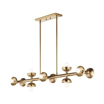 Kichler Palta KL-PALTA-LP10-CPZ Pendelleuchte 10x40W/E14 IP20