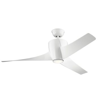 Kichler Phree KLF-PHREE-56-WHT Ventilator 1x10W/LED 3000K 1116 lm IP20