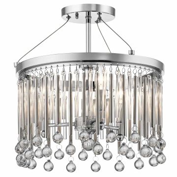 Kichler Piper KL-PIPER-SF-PC Deckenlampe 3x60W/E14