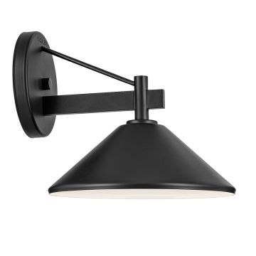 Kichler Ripley KL-RIPLEY2-M-BK Wandleuchte 8W/LED 3100K 813lm ip44