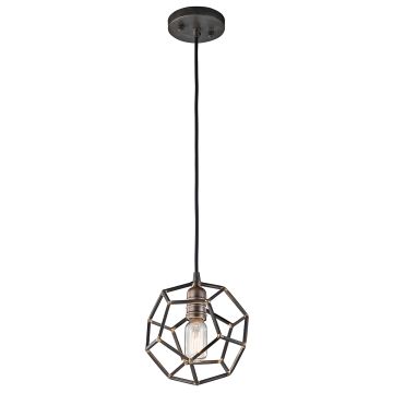 Kichler ROCKLYN KL-ROCKLYN-MP-RS Pendelleuchte 1x60W/E27